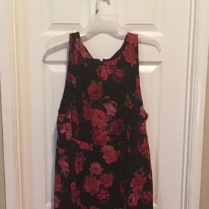 Long Rose Dress